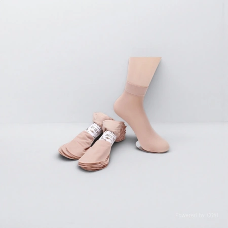 Children's flesh-colored open-crotch short socks for girls, spring and autumn girls, tower-style stockings Children's flesh-colored open-crotch short socks for girls, spring and autumn girls, tower-style stockings